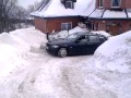 Bmw e91 slippy uphill ice snow karpacz