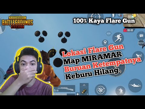 TEMPAT RAHASIA FLARE GUN DI MAP MIRAMAR - PUBG MOBILE