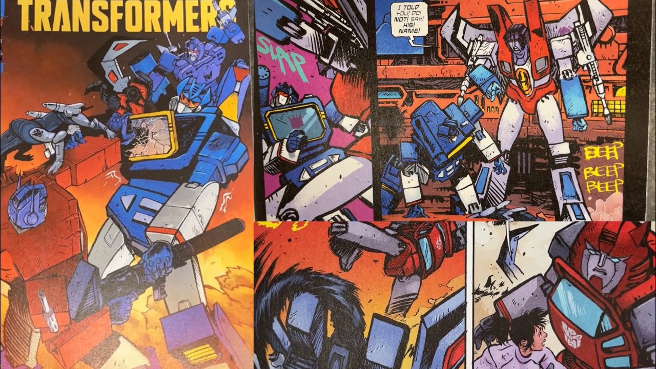 Transformers skybound G1 comic issue 3 part 1 review. NEW