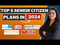 BEST Health Insurance Plans for Senior Citizens in 2024 | TOP 5 Senior Citizen Plans in India