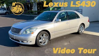 2004 Lexus LS430 Silver Minty