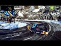 Dirt rally 20  sliding through the mountains of monte carlo in 600bhp peugeot 208 wrx