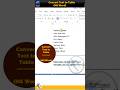 how to convert text to table in  word | convert text to table ms word #shorts #word