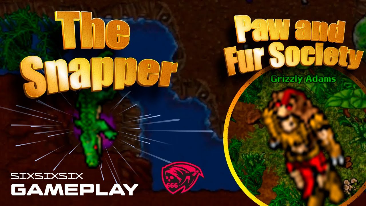 TIBIA - BOSS - Paw and Fur Society - The Snapper 3x!