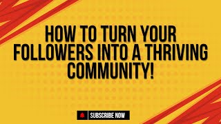 How to Turn Your Followers into a Thriving Instagram Community! 🚀 (Boost Engagement & Growth)