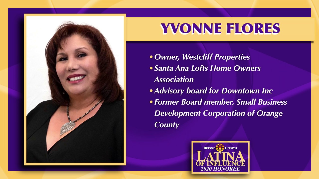 2020 Latina of Influence | Yvonne Flores