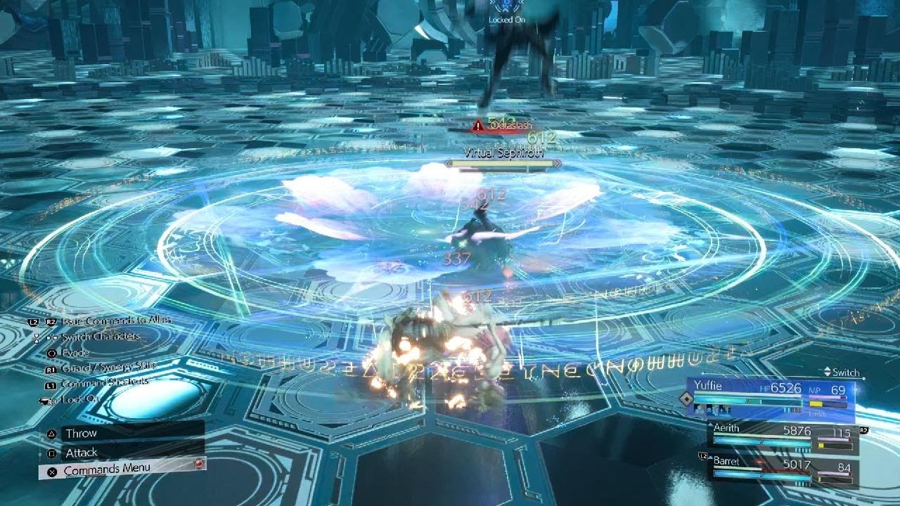 Virtual Sephiroth Boss Fight - FINAL FANTASY VII REBIRTH