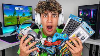 I Played Fortnite Using ONLY $1 Items… | Royalty Gaming
