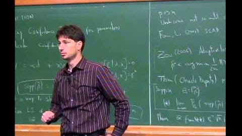 ERPEM 2014 - "High Dimensional Estimation: from foundations to Econometric models" - Aula 04
