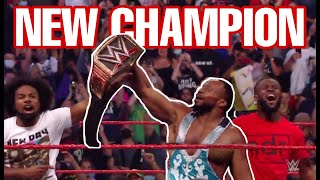 BIG E WINS WWE CHAMPIONSHIP BY CASHING IN ON BOBBY LASHLEY!!! WWE RAW NEWS & REACTION