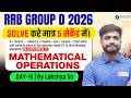 RRB Group D 2026 Reasoning | Reasoning Mathematical Operations Tricks | Lakshya sir