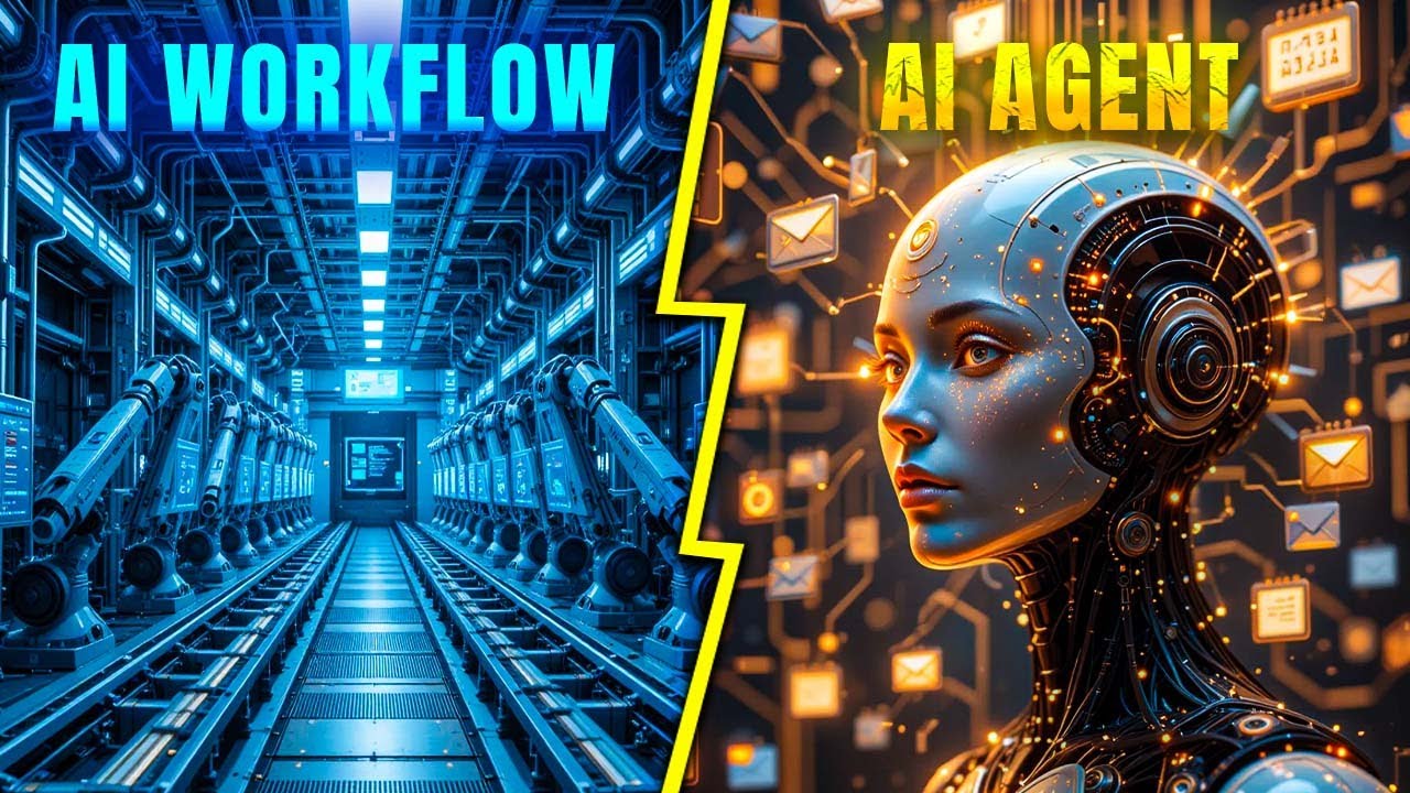 AI Workflows vs AI Agents What's The REAL Difference? - YouTube