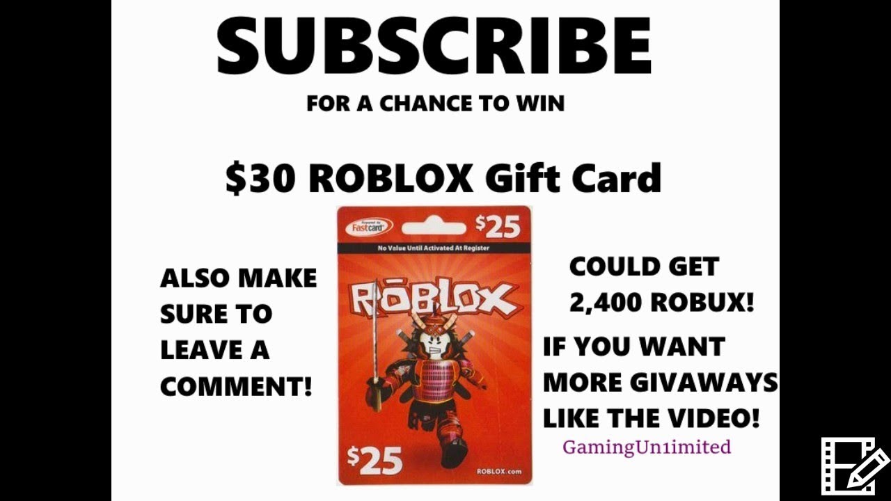 Robux Giveaway Youtube 2018