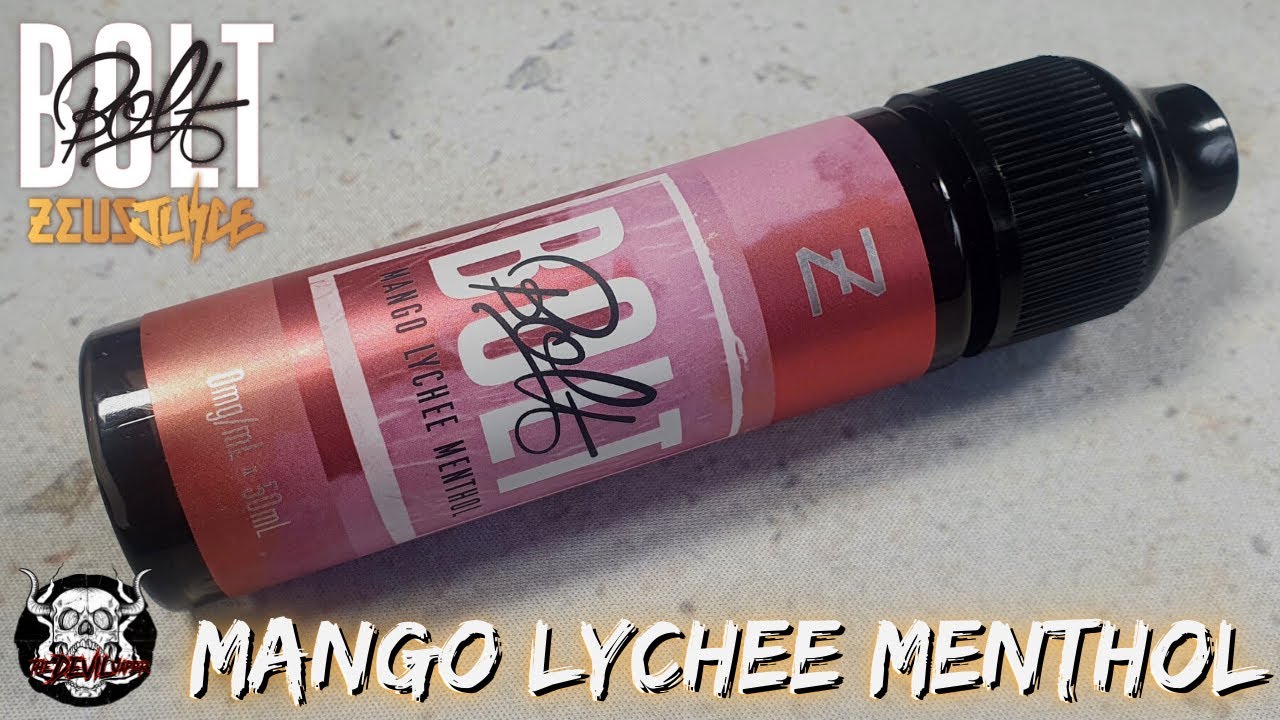 BOLT - Mango Lychee Menthol Review [by Zeus Juice]