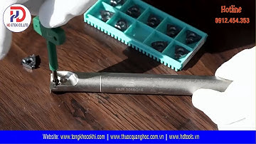 Hướng dẫn tháo lắp chíp CNC trên cán dao tiện, phay ✪ ᴴᴰ ᴱᵀᴱᴷ ✔️│Hotline: 0912.454.353