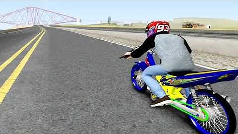 Setting drag jupiter Z 200cc. Gta sa mod