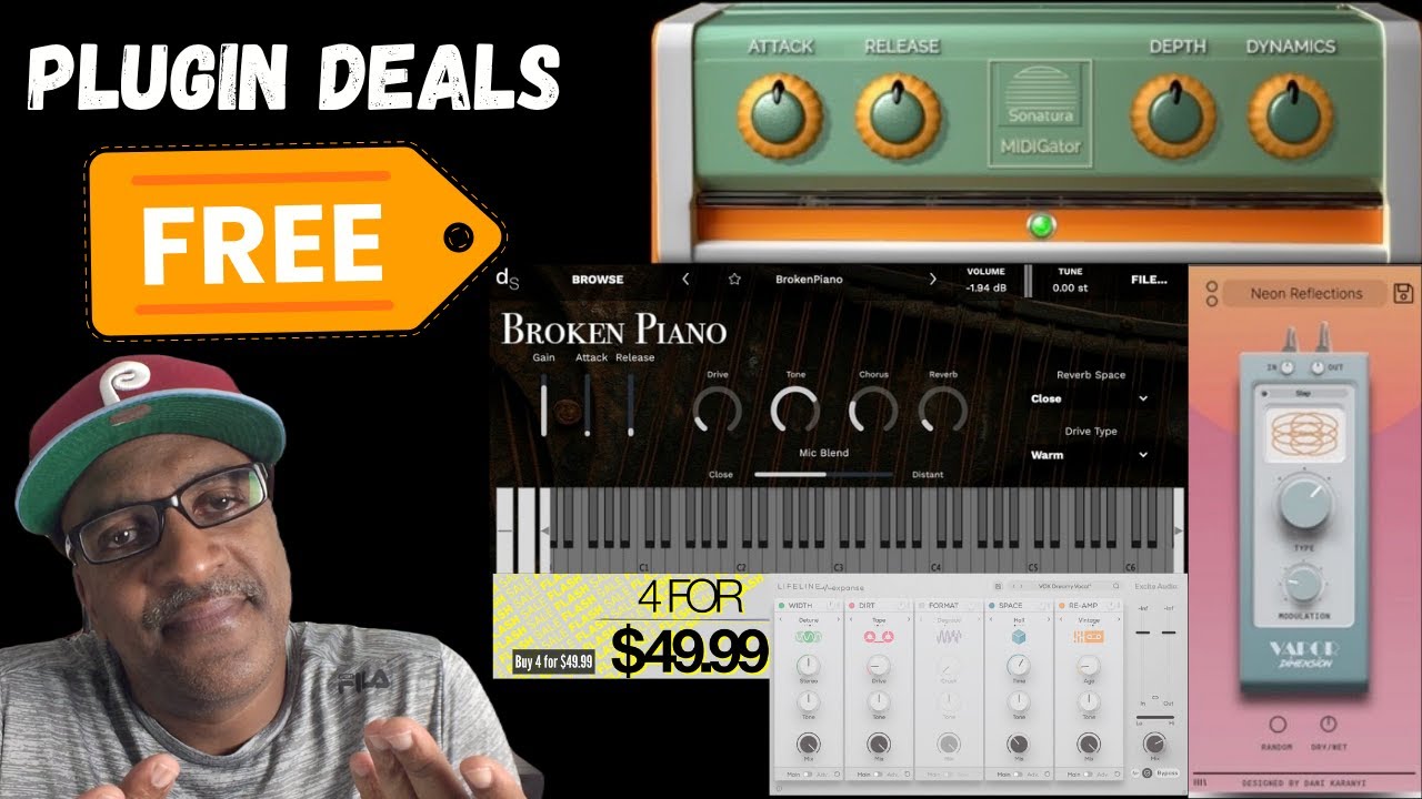 Deals Freebies Plugin Alliance - YouTube