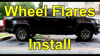 [HOW TO] Install OEM Fender Flares on a 20152022 Chevy Colorado (OEM)  NOT ZR2