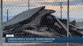 Old Carson Middle School Site to Become Nearly 100 New Homes