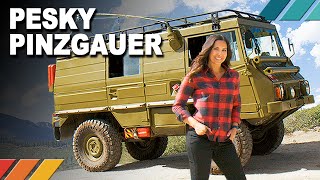 PESKY PINZGAUER: Cranky Vintage 4x4 Military Truck at Hagar's South Lake Tahoe Garage | EP19 by Nicole Johnson's Detour 266,514 views 1 year ago 23 minutes