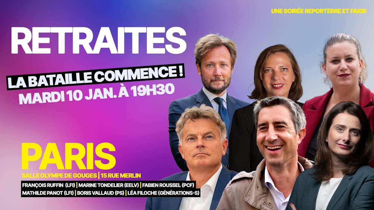 Retraites : la bataille commence !