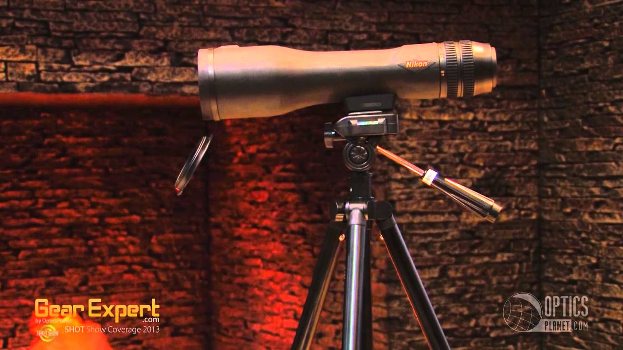 Nikon Prostaff 3 Spotting Scope At Shot Show 13 Video Youtube