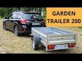 youtube - Przyczepka samochodowa - Garden Trailer 200 - Unitrailer