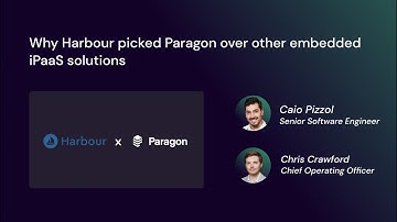Harbour saves half a year of engineering on integrations with Paragon
