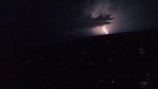 Lightning storm Greenville SC 7/31/19