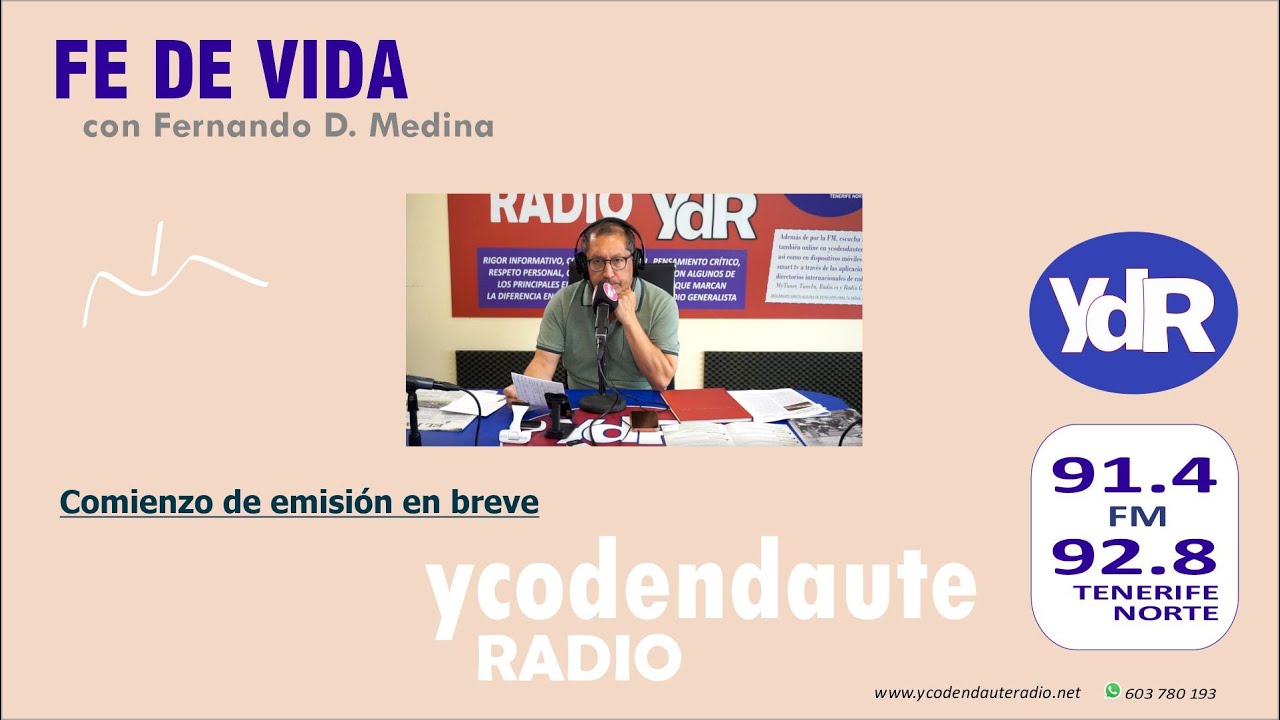 21.10.2025 / FE DE VIDA... con Fernando D. Medina
