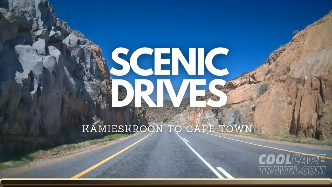 Scenic Drive South Africa N7 Southbound Kamieskroon to Vanrhynsdorp in ultra high definition