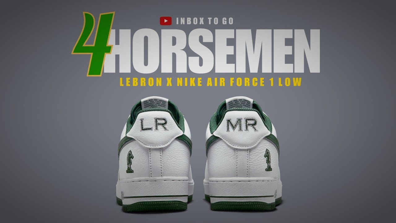 Detailed Look at This Year's 'Four Horsemen' Nike Air Force 1