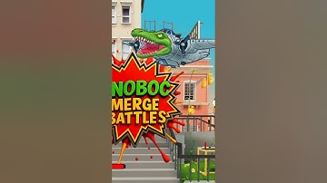 WAANZINNIG Merge Battle: Kleine Brainrot Evolueert tot een ultiem monster! #games #gaming #funny