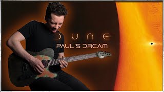 PAUL'S DREAM (DUNE THEME) - Hans Zimmer | Sebastian Lindqvist Guitar Cover Resimi