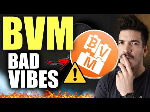 ALERT 🚨 Be CAREFUL With This One - BVM Bitcoin Virtual Machine