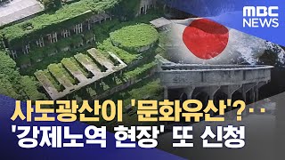 사도광산이 '문화유산'?‥'강제노역 현장' 또 신청 (…