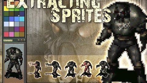 Fallout 2 - creating simple gif by extracting *.dat files.