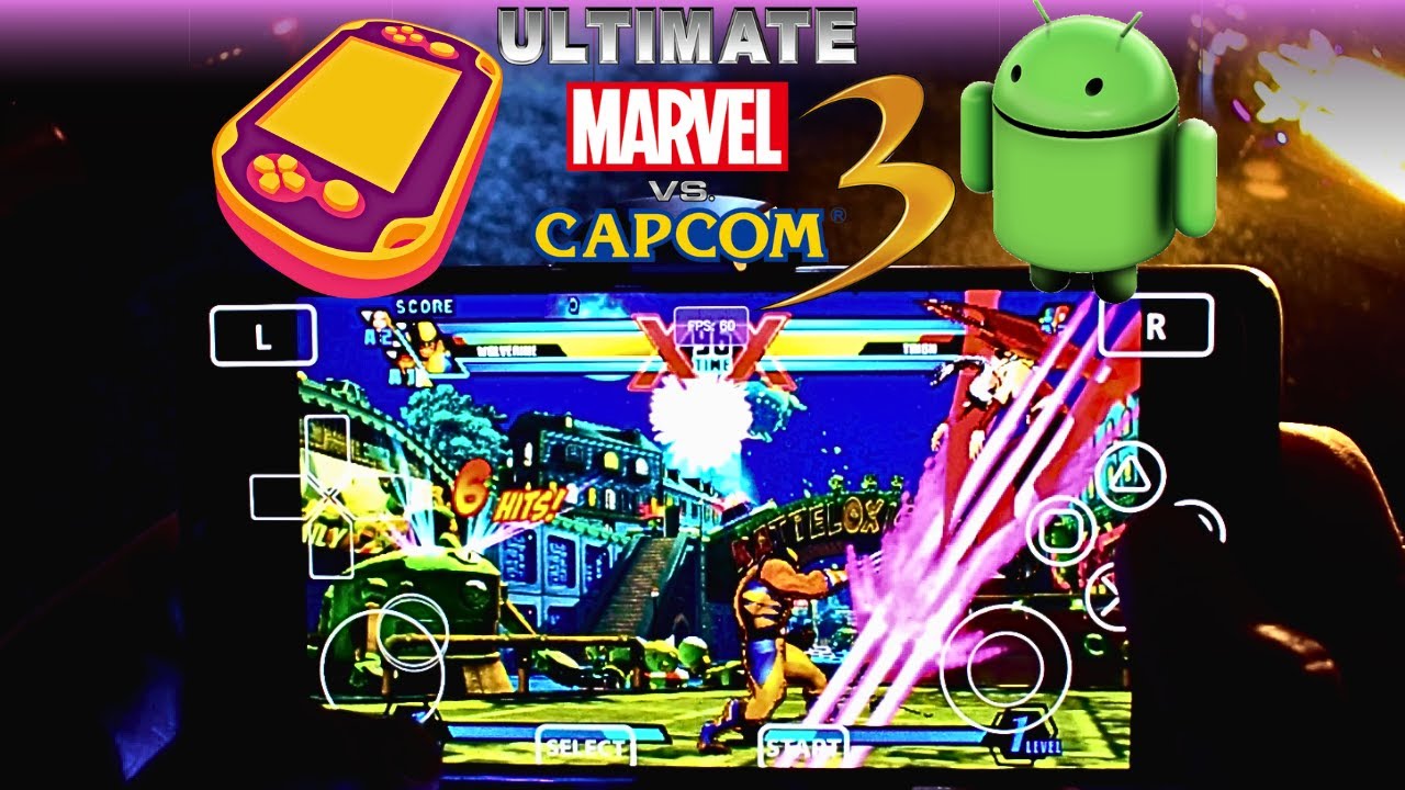 Ultimate Marvel vs. Capcom 3 Vita3K Android | PS Vita Android Emulator | Vita3k Mali GPU