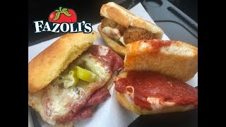 Fazoli’s Italian Breadstick Sliders: Pepperoni Pizza, Spicy Italian & Meatball Review