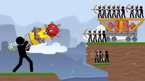 Boom Stick: Bazooka Puzzles - Gameplay Walkthrough Part 2 Tutorial Levels 5-8 (Android, iOS)