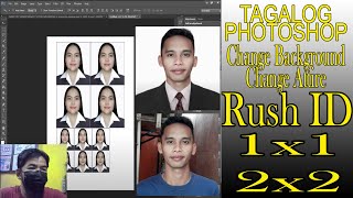 Paano Gumawa ng 1x1 Picture / How To Make 1x1 Picture in Photoshop cs6 - Rush ID Picture