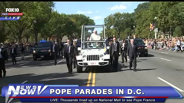 FNN: Pope Greets Thousands During Parade in Washin...