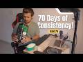 70 Days of Consistency! 📈🚀 | The Reality of Office Stress | Daily Life With Jaydip | Vlog 70