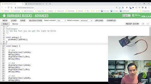 Magic Box 2.0 - S1E6 - Using functions to create S-O-S via Morse code on LED using Arduino