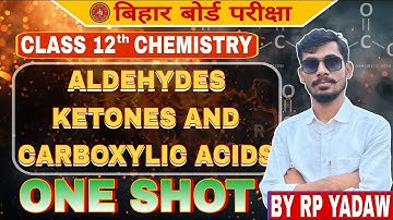 ALDEHYDES, KETONE AND CARBOXYLIC ACIDS  Vvi Objective Bihar Board Exam 2026