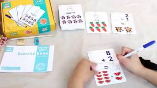 KIds learning kart - Reusable Activity Flash Cards