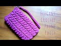 Crochet mobile phone bag | case para celular