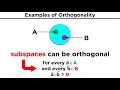 Orthogonality and Inner Products in Mathematics