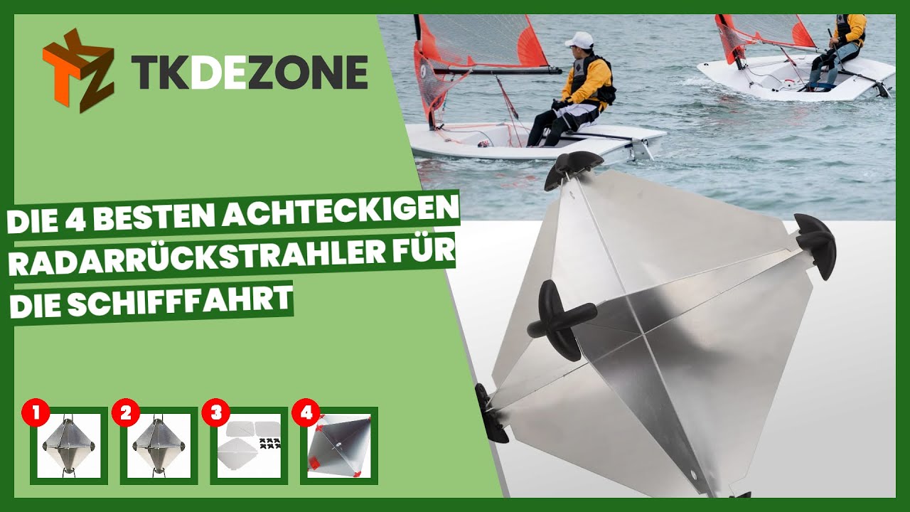 Die 4 besten achteckigen Radarrückstrahler für die Schifffahrt
