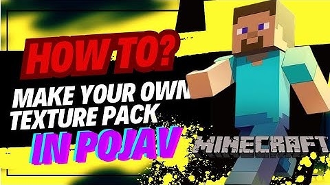 HOW TO MAKE YOUR OWN TEXTURE PACK IN POJAV LAUNCHER (2024)